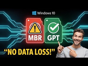 Convert MBR to GPT Without Data Loss