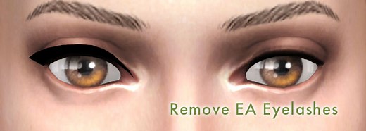 EA Eyelash Remover Mod | By Kijiko