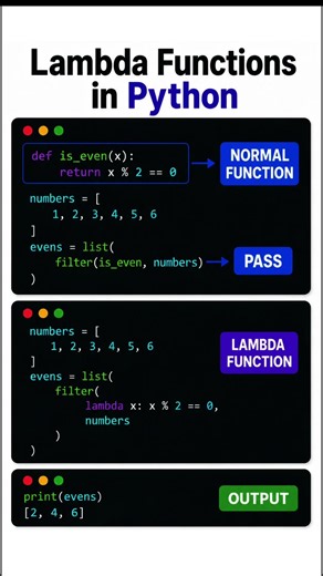 Python Lambda Functions: One-Line Trick 🐍