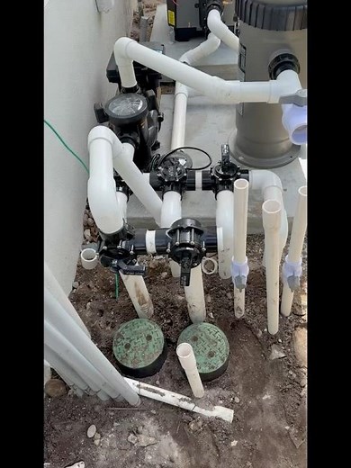 Pool pump and filter install