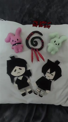 Handmade Felt Dolls Commission by Andy and Leyley