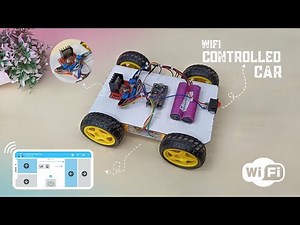 How To Make a WiFi-Controlled RC Car with NodeMCU & L298N Motor Driver | Step By Step