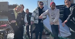 朝倉未来、「1000万円企画」でKOした挑戦者と“野郎たちのダンス”　コワモテ6人の仲良し笑顔に「拳を交えれば友達！」（2/2） | ねとらぼ