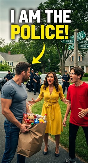 Visit To Watch more https://www.youtube.com/@HOACRIMESTORIES77 #hoacrimestories #hoakarentales #hoakarenstories #hoakaren #hoatales When a mother and her teenage son confront a man they accuse of stealing groceries from their porch, tensions explode in the middle of their quiet suburban street—until the man calmly says the words that stun everyone watching: “I am the police.” Now, with officers closing in and the truth hanging in the balance, one shocking revelation will turn this neighborhood f