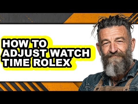 How to Adjust Watch Time Rolex - Step by Step