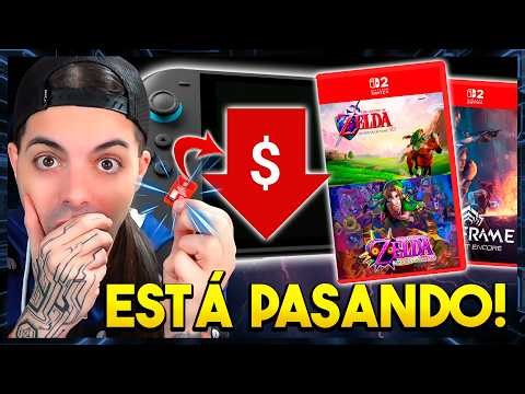 💥 There are CHANGES to the Switch 2 and the PRICES… and is Zelda coming soon?