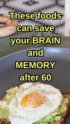 Foods That Save Your Brain and Memory After 60 (Most People Ignore #1) | Senior Health #superfoods