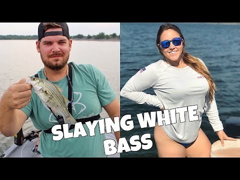 SLAYING WHITE BASS ON LAKE LAVON | DALLAS, TX FISHING