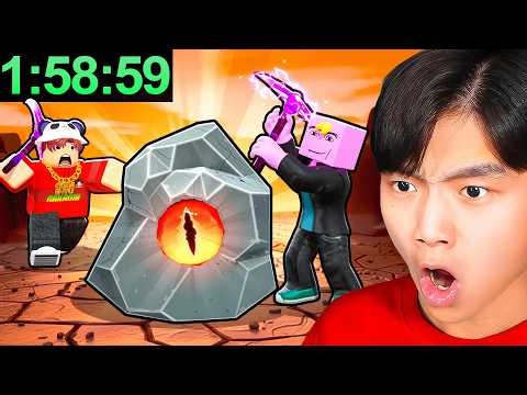 We Raced to MAX LEVEL in THE FORGE... (Roblox)