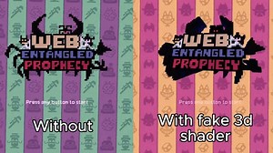 Take a look at this fake 3D shader on the UI created by Mrkarton for Web Entangled Prophecy, an Unreal Engine 5-based story-driven 3D platformer. Learn more: https://80.lv/articles/fake-3d-logo-effect-with-retainer-box-hlsl-in-unreal-engine-5/ | 80 Level