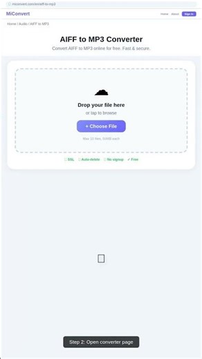 AIFF to MP3 — Easiest Way Ever! #Shorts