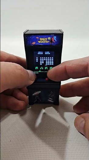 Space Invaders Mini Game Cabinet - Super Impulse #review #luckypenny #handheld