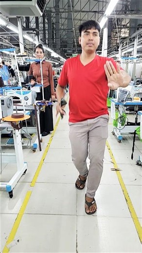 Exercise time in Garment Factory