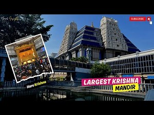 ISKCON temple Bangalore | Largest Krishna temple in the world | Hare Krishna temple