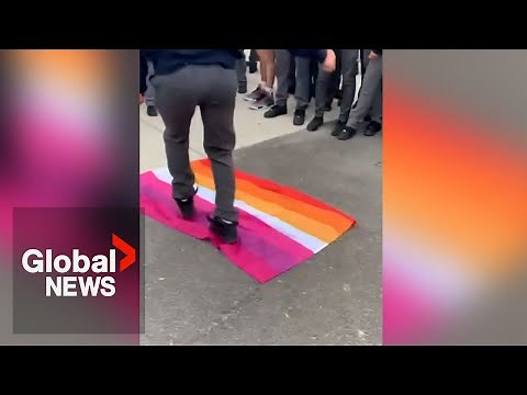 Pride flag controversy: Student walkout turns hostile at Catholic high school in Ontario