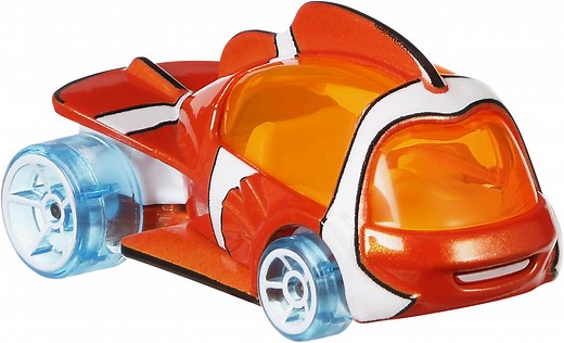 Hot Wheels Disney 100 Nemo Character Car, 1:64 Scale Collectible Toy Car, Disney and Pixar Finding Nemo
