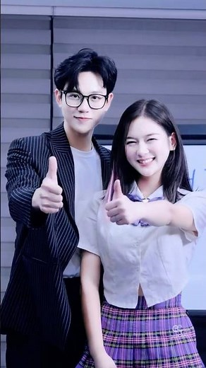 Copied the Look... But Never the Brain! 😤❌ #linhchihihi #messyclassroom #schoolcrush #schooldrama