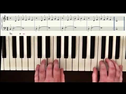 Klavier spielen lernen Lektion 7, Tutorial in deutsch für Anfänger zum selber lernen