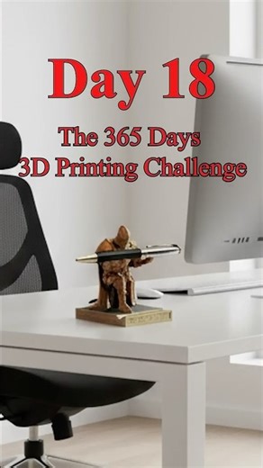 3D Printed Magic! 🎨 Day 18, 365 Days Challenge of 3D Printing.