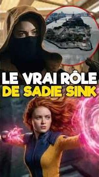 Sadie Sink's true role in Spider-Man could be massive #spiderman #sadiesink #marvel #mcu