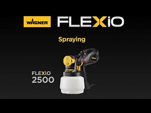 Wagner FLEXiO 2500 Paint Sprayer Spraying