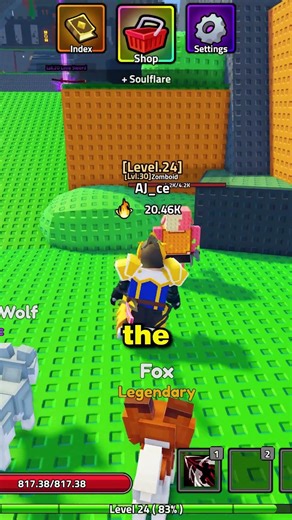 why does slashing monsters feels this good?!! 🔥 #roblox #fyp #robloxfyp #robloxgames