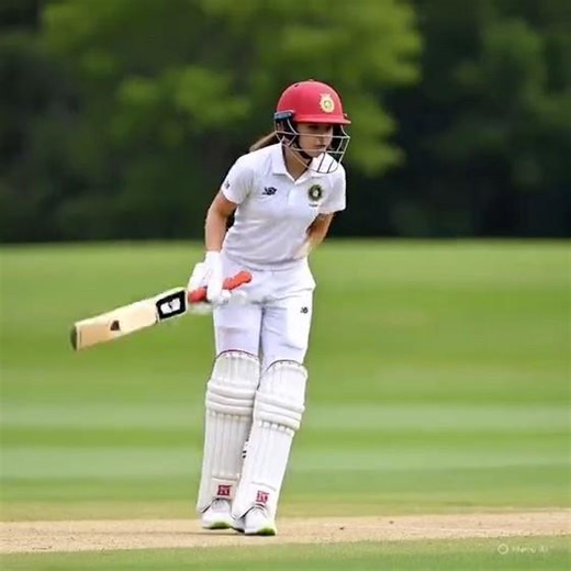 Small teenge girl in cricket pakistani t29 world cup