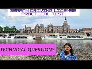 German Practical Driving Test | Technical Questions | Driving in Germany