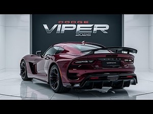 2025 Dodge Viper: Unleashing Raw Power and Precision#2025DodgeViper