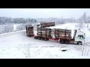 Tulevaisuuden puutavara-auto testauksessa – UPM Metsä