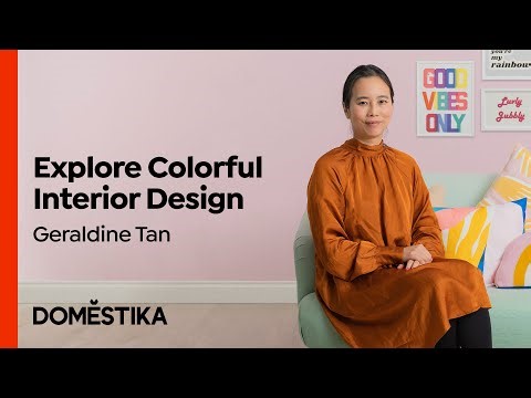 Colorful INTERIOR DESIGN: Styling Homes with Personality - Course by Geraldine Tan | Domestika
