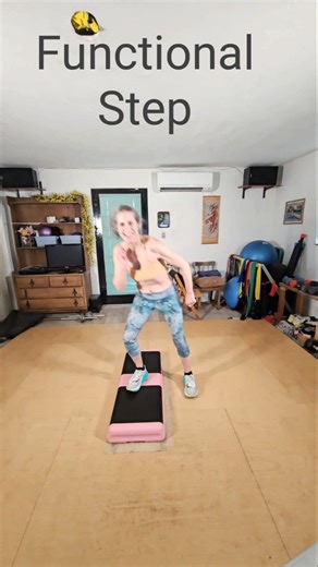 Functional Step at 70 | Cardio Bursts & Power #stepworkout #cardioat70 #functionaltraining