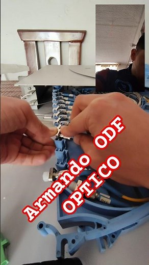 Odf de una central de fibra