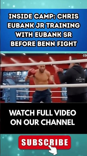 Behind Closed Doors: Eubank Jr Grinds With Eubank Sr Ahead of the Benn Battle PART 5