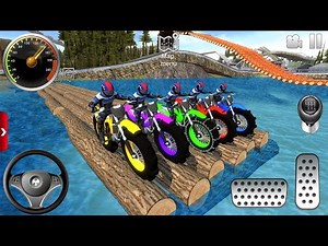 Juego De Motos - Extreme Motorbikes Racing Tracks Simulator 3D #2 - Offroad Outlaws Android Gameplay