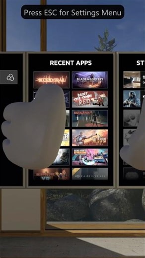 Play VR without a Headset!…#shorts