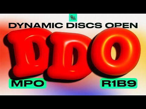 2023 Dynamic Disc Open | MPO R1B9 | Buhr, Clemons, Wysocki, Orum | Jomez Disc Golf