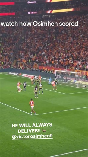 Victor Osimhen goal against Fernabahçe #explore #osimhen