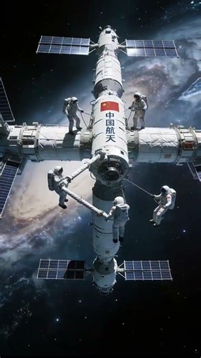 从东方红到天宫航天在宇宙写下浪漫答案这波星辰大海我愿称之为顶流 #中国航天 #中国空间站 #航天浪漫 #科技强国 #宇宙级浪漫