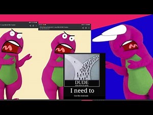 barney error reaction to meme