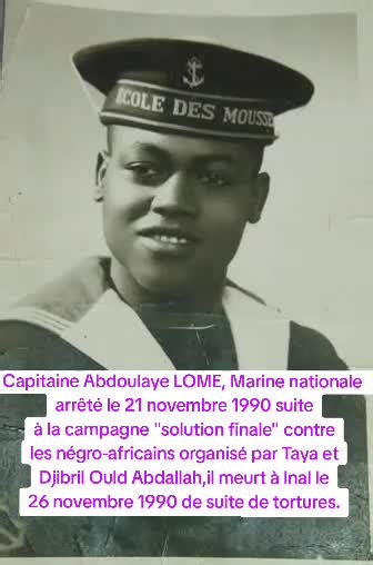 Hommage au Capitaine Abdoulaye LOME : Mémoire et Dignité