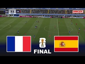 FRANCE vs SPAIN | FIFA WORLD CUP 2026 Final | Full Football Match All Goals | Pes 21 Simulation