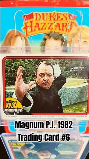 Magnum P.I. Trading Card #6