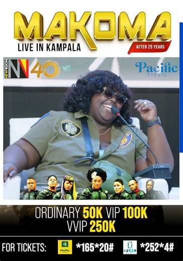 Secure yours now and guarantee your spot at Kololo Independence Grounds! 📅 06 March 2026 🎟️ 50K | VIP 150K | VVIP 250K 📞 Dial *252*4# (all networks) or *165*20# (MTN) to get your ticket. #NewVisionAt40 , | The New Vision