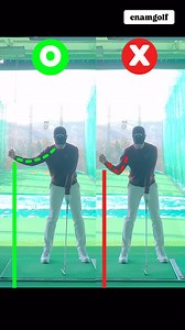 🏷️Check Point :) [ Backswing Arc ] ◽️백스윙 시 오른팔이 구부러지면 아크가 작아집니다! ◽️バックスイング時に右腕が曲がるとアークが小さくなります！ ◽️Focus on your right arm if the backswing arc is small! #남동현프로 #KPGA투어프로 #제이원골프클럽 #골프 #골프스윙 #골프레슨 #이남골프아카데미 #golf #golfswing #golflesson #golfwear #ゴルフ #ゴルフレッスン #ゴルフスイング #팀골프존마켓 #엠버서더 #캘러웨이 📩 레슨문의 DM or 오픈카카오톡 Link Click👆🏻 | Eric Nam