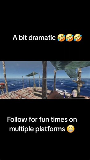 Standard procedure for going underwater in Stranded Deep: