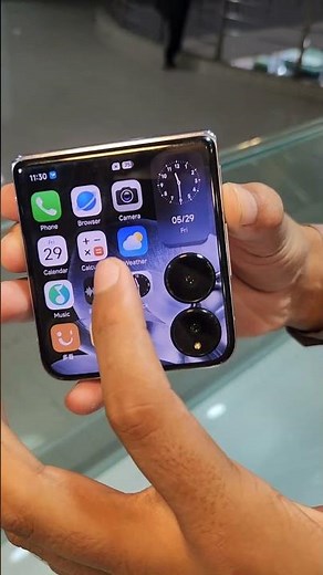 Xiaomi Mix Flip Leica Camera & Cover Display ❤️ #Viral #Shorts