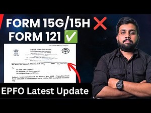 PF Withdrawal latest update 2026 | how to file form 121 for pf withdrawal process online