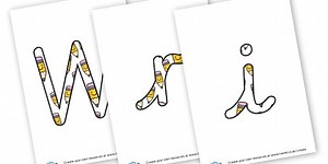 Writing Area - Display Lettering