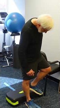 Is this balance exercise difficult for you? If so, daily practice is needed to improve your balance